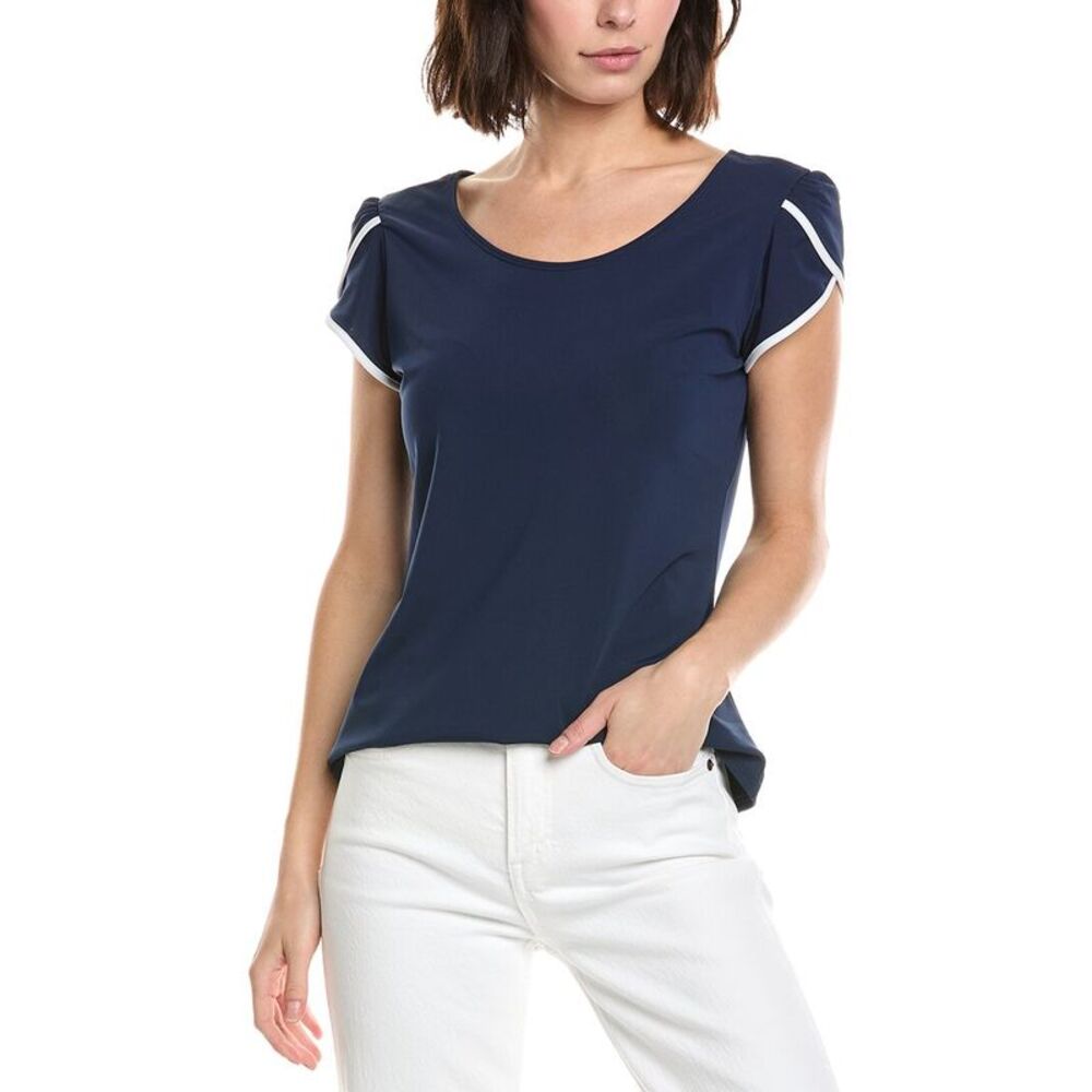 Melly M Womens  Biscayne Top, Navy